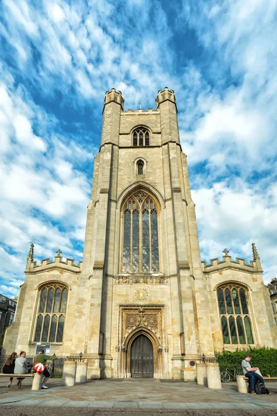 Cambridge United Kingdom July 2016 Great Marys Church Summer Scenery — Stock Photo, Image