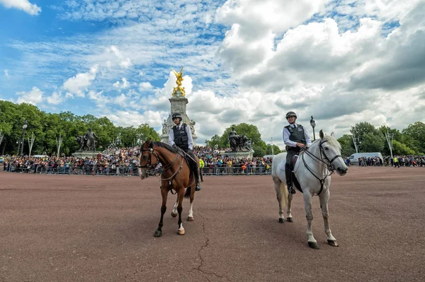 Londra Regno Unito Luglio 2016 Panorama Estivo Della Piazza Buckingham — Foto Stock