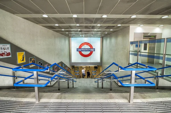 London Egyesült Királyság Július 2016 London Underground Jele — Stock Fotó