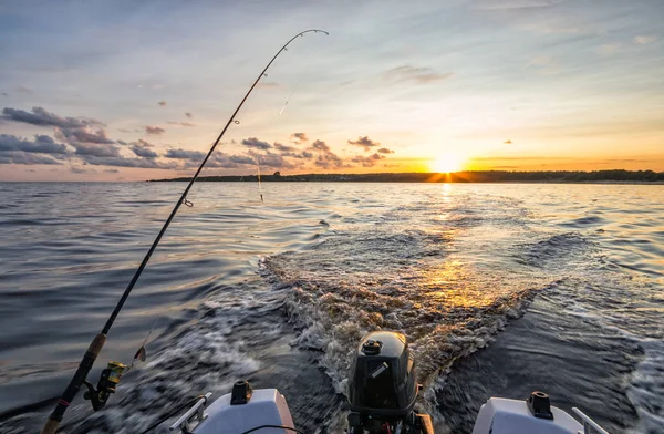 Para Casa Depois Pesca — Fotografia de Stock