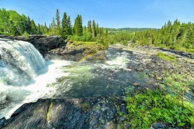 Yaz landcape Ristafallet