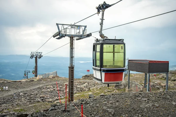 Cabin Lift Trolley Swedish Mountains — Stock Photo, Image