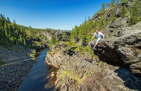 Extrem Sport Sommaräventyr — Stockfoto