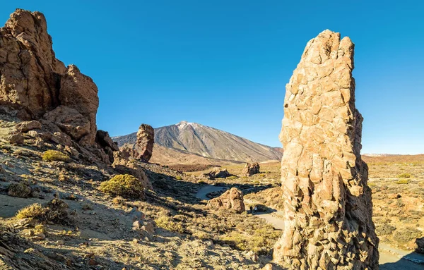 Beroemde Stenen Tenerife Bergen — Stockfoto