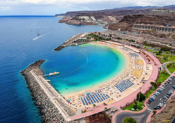 Playa Amadores Eastern Aerial View — Stock Photo, Image