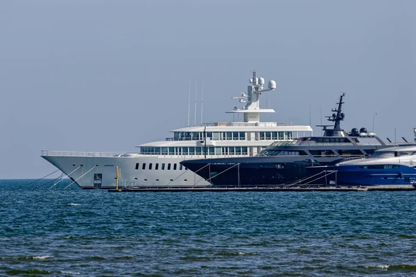 Luxusjacht Hafen Von Italien — Stockfoto