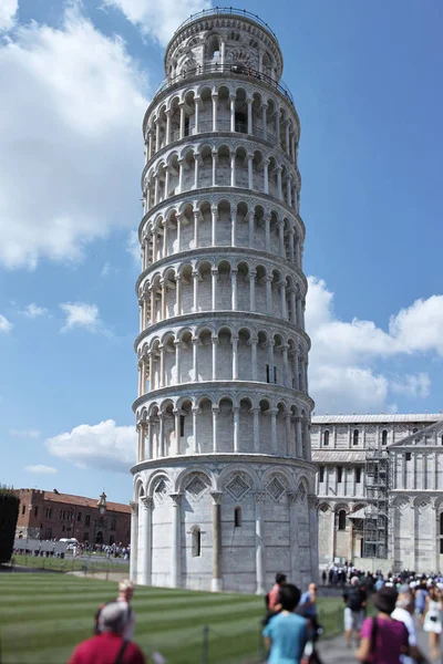 Çok Güzel Manzara Toskana Bölgesindeki Pisa Kulesi — Stok fotoğraf