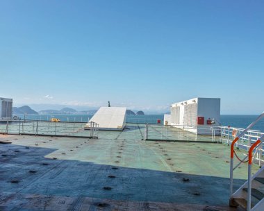 Brezilya Santos Yolu 'ndaki sunucuda.