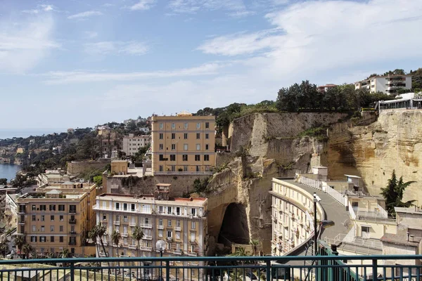 Muy Bonita Vista Posillipo Nápoles Italia — Foto de Stock