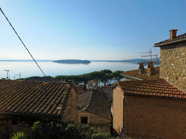 Passignano sul Trasimeno, İtalyan Umbria bölgesinin sesteş Göl kenarında küçük bir kasaba.