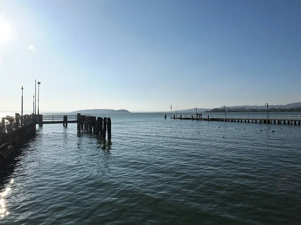 Passignano Sul Trasimeno Petite Ville Sur Lac Homonyme Dans Région — Photo