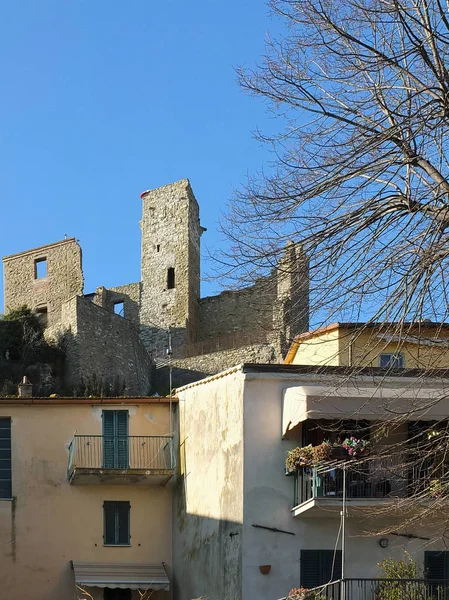 Passignano Sul Trasimeno Stadje Aan Het Gelijknamige Meer Italiaanse Regio — Stockfoto