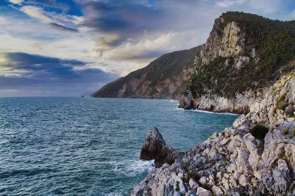 Hermosa Costa Portovenere Cerca Spezia —  Fotos de Stock