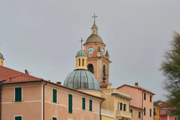 Vista Molto Bella San Terenzo Bel Villaggio Vicino Alla Spezia — Foto Stock