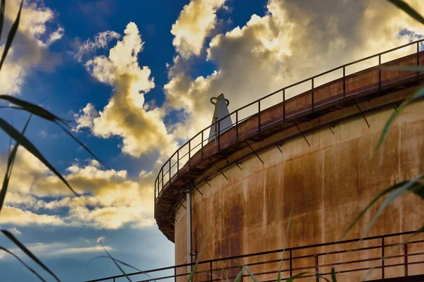 Chemical Plant Speiza Italy — Stock Photo, Image