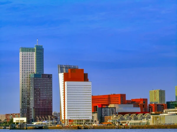 Pemandangan Yang Sangat Bagus Dari Rotterdam Sebuah Kota Yang Indah — Stok Foto