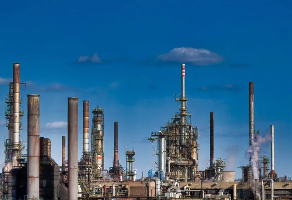 Fábrica Produtos Químicos Europa Norte — Fotografia de Stock