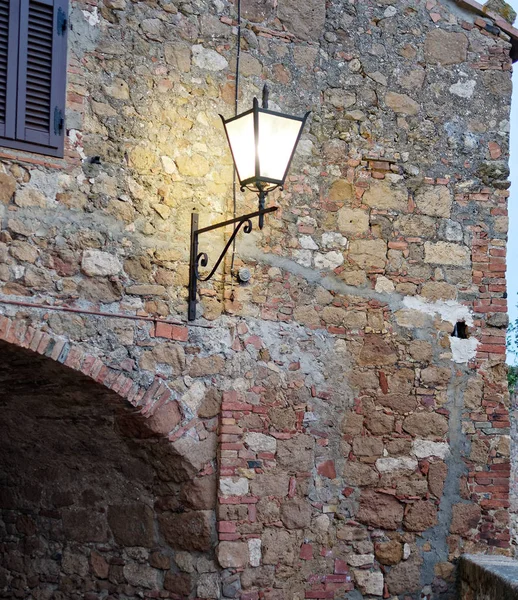 Vista Muito Agradável Pienza Uma Vila Medieval Val Orcia Itália — Fotografia de Stock