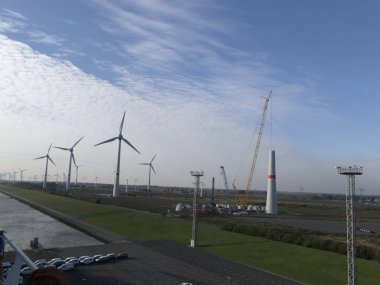 Kuzey Avrupa 'da Eolic enerji santrali detay