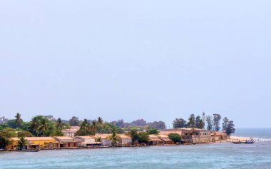 Gambiya Batı Afrika 'da Banjul güzel fotoğraf