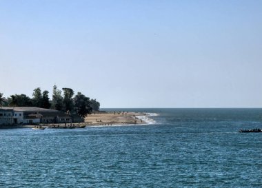 Gambiya Batı Afrika 'da Banjul güzel fotoğraf