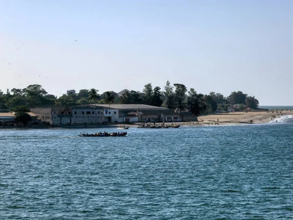 Nice photo of banjul in gambia west africa — Stock Photo, Image