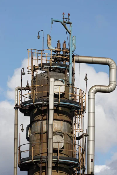 Planta química em La Speiza — Fotografia de Stock