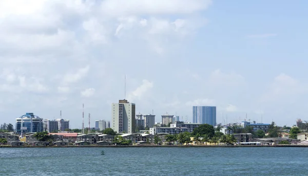 Muy bonita vista de Lagos en África occidental Fotos de stock