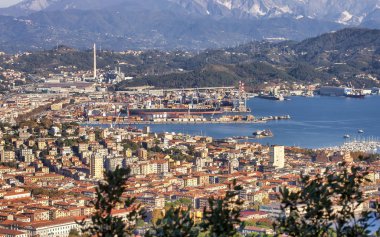 la Spezia havadan görünümü