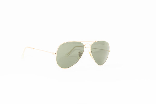 sunglasses on white background