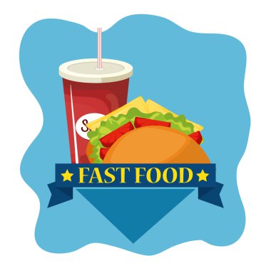 Taco ve soda lokanta