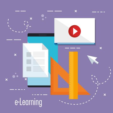 Elektronik eğitim ile smartphone