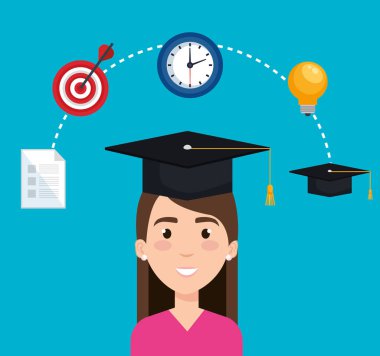 öğrenci ile eğitim malzemeleri