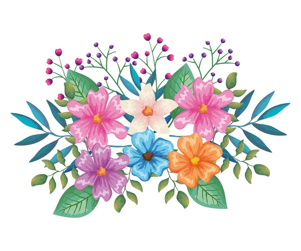 çiçek ve Bahçe dekoratif yaprakları