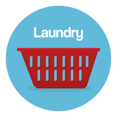 Giysi plastik sepet Çamaşırhane servisi