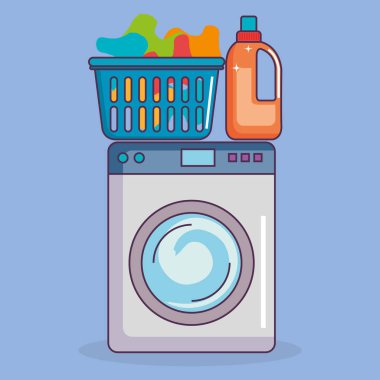 Çamaşırhane servisi Icons set