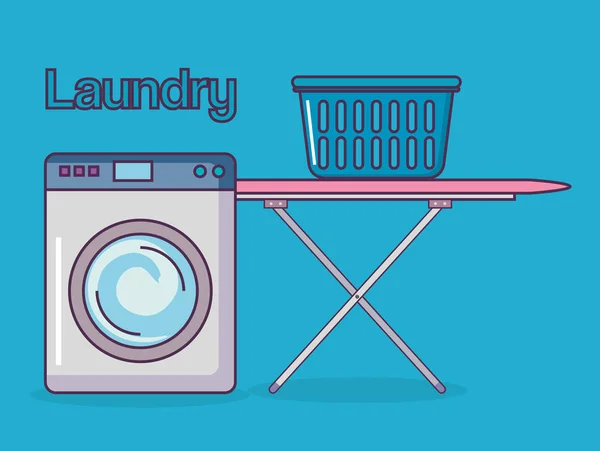 Набір іконок для прання — стоковий вектор