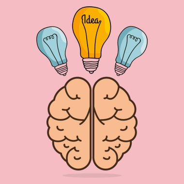 yaratıcı fikirler kavramı ampuller ayarla