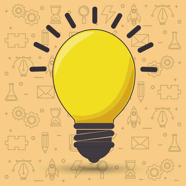 ampul yaratıcı fikirler kavramı