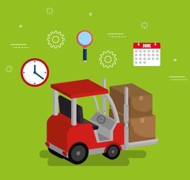 teslimat hizmeti Icons set