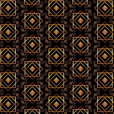 Art deco çerçeveleri ve borders