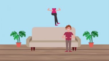 insanların öğrenme çizgi film