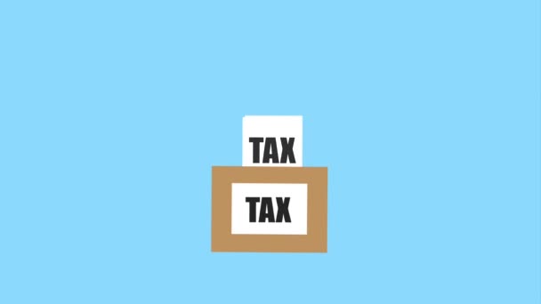 Tax payment related — Stock Video