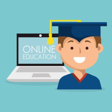 dizüstü bilgisayar ile satır eğitim