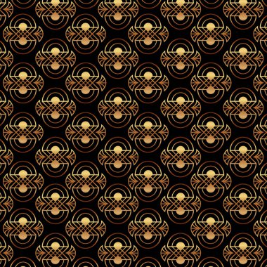 Art deco çerçeveleri ve borders