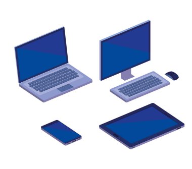 dijital teknoloji itmeyi simgeleri