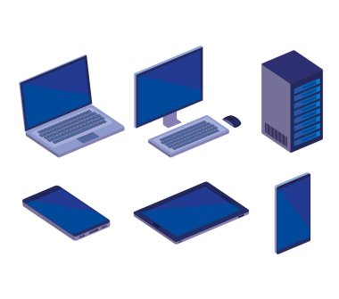 dijital teknoloji itmeyi simgeleri