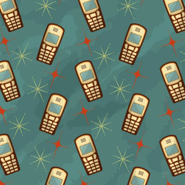 Dispositivos retro vintage — Vector de stock