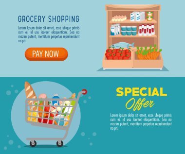 süpermarket ürünleri özel kampanya ile ayarla