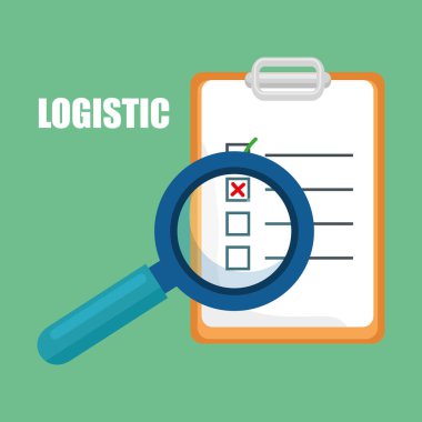 Denetim listesi ve Büyüteç Camı lojistik hizmeti